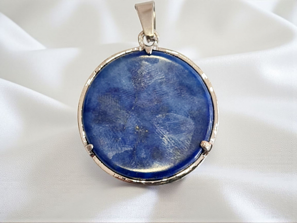 pendentif lapis lazuli OM